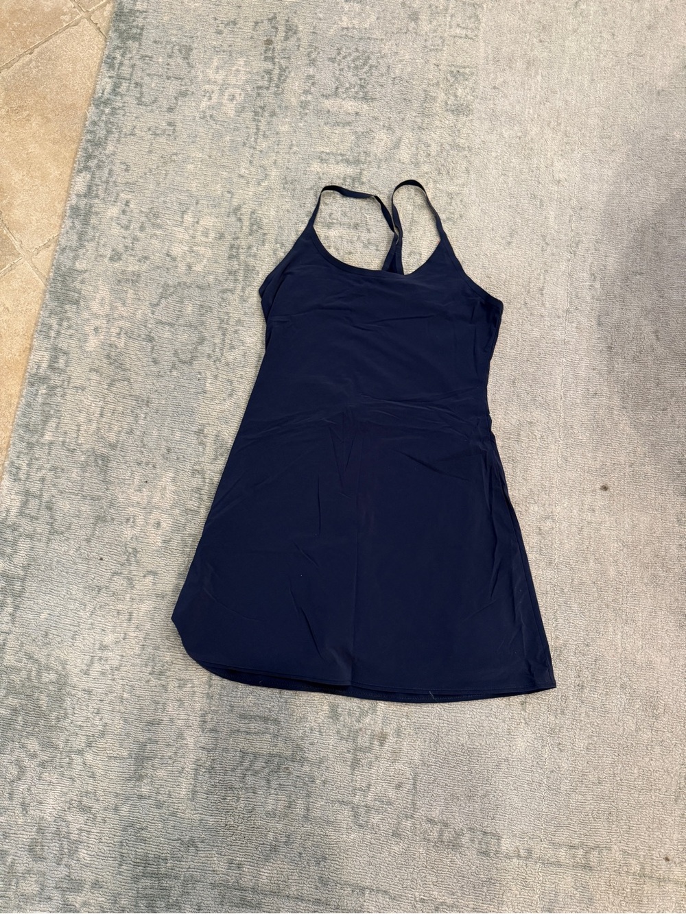 Outdoor Voices Navy Blue Athletic Tank Dress